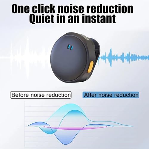 CHAMPKIA Q-8 Dual Wireless Lavalier Microphone with Charging Case | Ultra-Light 2.4G Collar Mic for all Smartphones | Noise Cancellation, Magnetic Clip, Ideal for YouTube, Vlogging, Interviews (Black) - Image 2