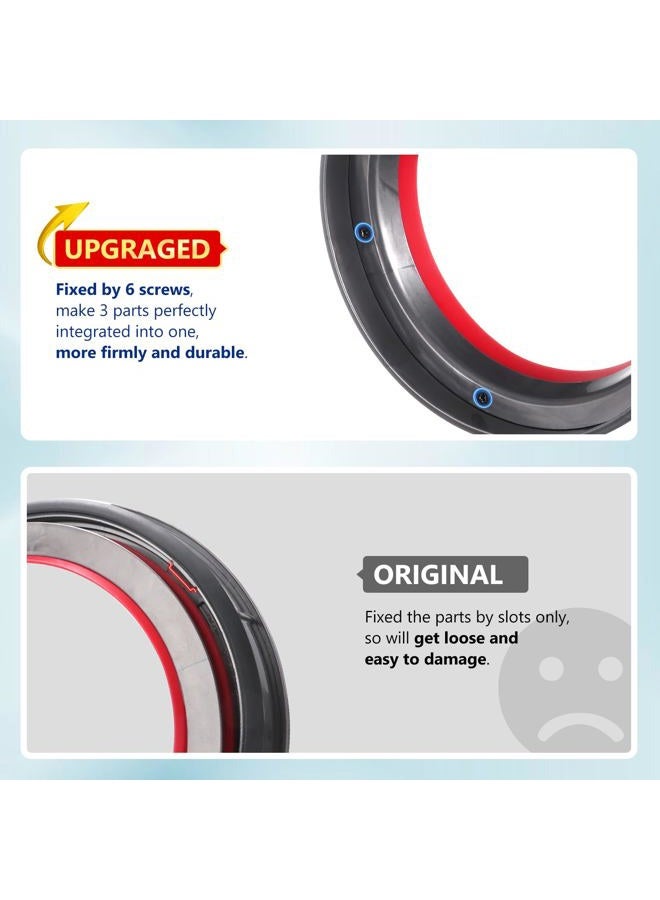Kuflant Upgraded Dust Bin Sealing Ring Compatible with Dyson V11 V15 Gen5 SV14 SV15 SV22 Vacuum Cleaner, Bin Sealing Ring Assembly Compatible with Dyson V11 V15 Gen5 Canister - Image 3