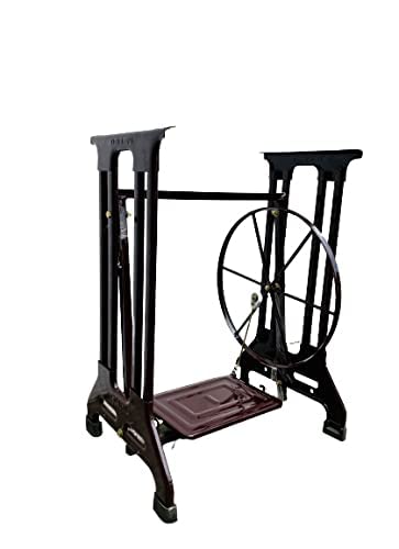 STAR SUNLITE STAR SUNLITE Premium HeavyDuty Sewing Machine Stand Adjustable Height Durable Steel Frame Smooth Rolling Wheels Stable Base AntiSlip Feet Compatible with Universal Sewing Machines  - Image 1