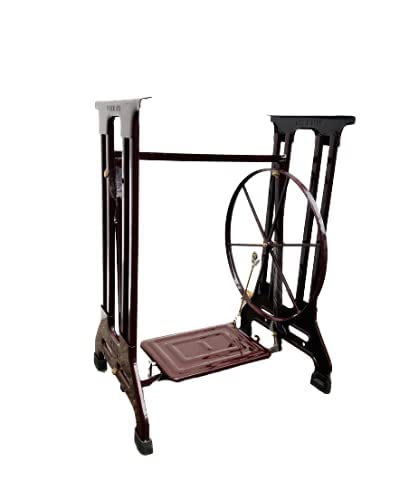 STAR SUNLITE STAR SUNLITE Premium HeavyDuty Sewing Machine Stand Adjustable Height Durable Steel Frame Smooth Rolling Wheels Stable Base AntiSlip Feet Compatible with Universal Sewing Machines  - Image 2