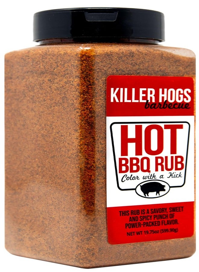 Killer Hogs توابل كيلر هوغز الحارة للشواء | توابل مثالية للشواء على اللحم البقري، والستيك، والبرغر، ولحم الخنزير، والدجاج | 19.8 أونصة - Image 3