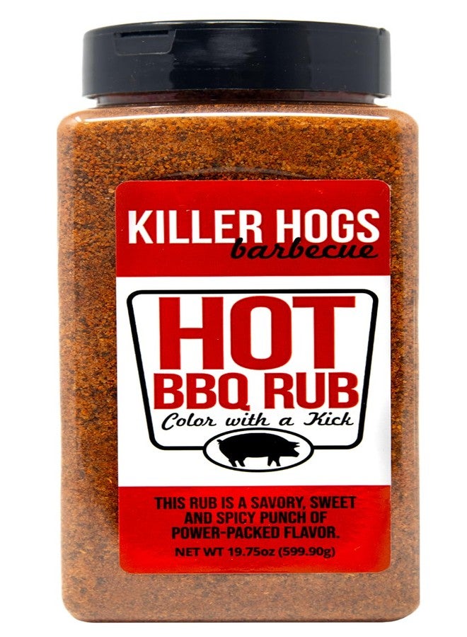 Killer Hogs توابل كيلر هوغز الحارة للشواء | توابل مثالية للشواء على اللحم البقري، والستيك، والبرغر، ولحم الخنزير، والدجاج | 19.8 أونصة - Image 1