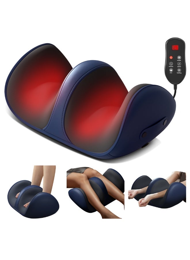 Shiatsu Foot Massage With Heat Foot And Calf Massager Delivers Relief For Tired Muscles And Plantar Deep Tissue Foot Massager For Pain Relief Promotes Blood Circulation Gifts for Women Men Mom and Dad