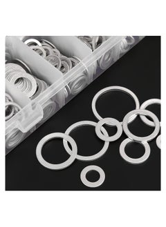 Generic 560 Pcs 18 Sizes Automotive Drain Plug Gaskets, Oil Crush Washers, Aluminum Flat Washers Assortment Kit (M6 M8 M10 M12 M14 M16 M18 M20 M22 M24)  - Image 5