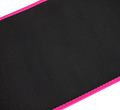 Mind Reader Waist Trainer Belt, Tummy Cincher for Exercise, Slimming Stomach Shaper for Men and Women, Sport Girdle, Neoprene, 40 in., Medium, Pink - Image 4