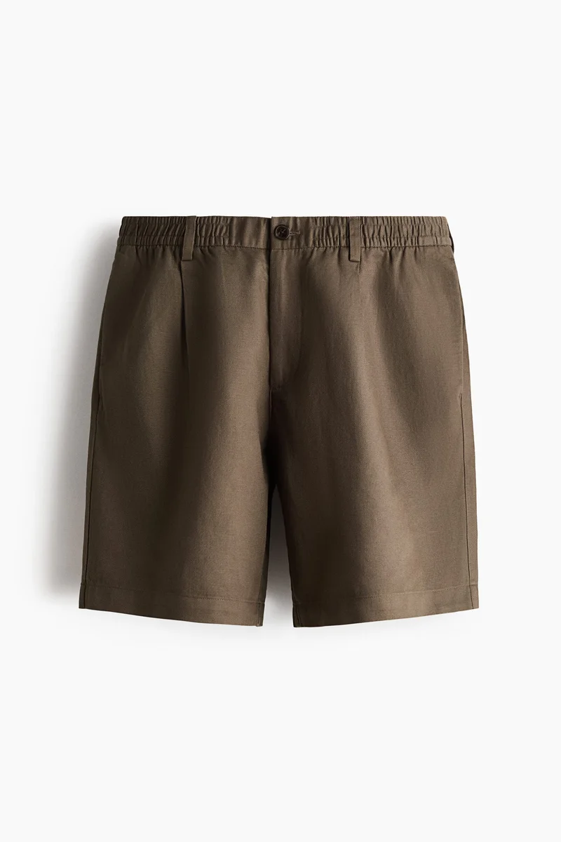 H&M Relaxed Fit Linen-blend shorts