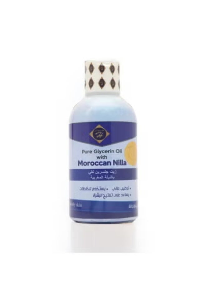 Kunooz H Kunuz H Moroccan Indigo Glycerin Skin Care Oil - 200ml