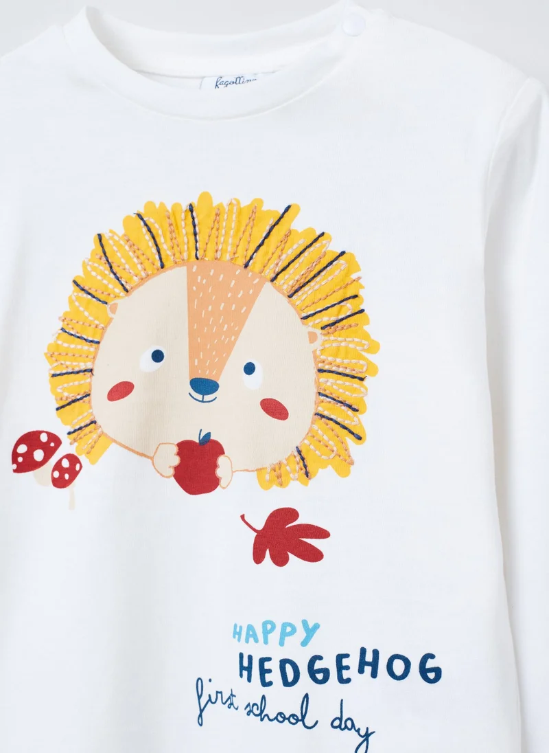 Ovs Long-Sleeve T-Shirt With Print
