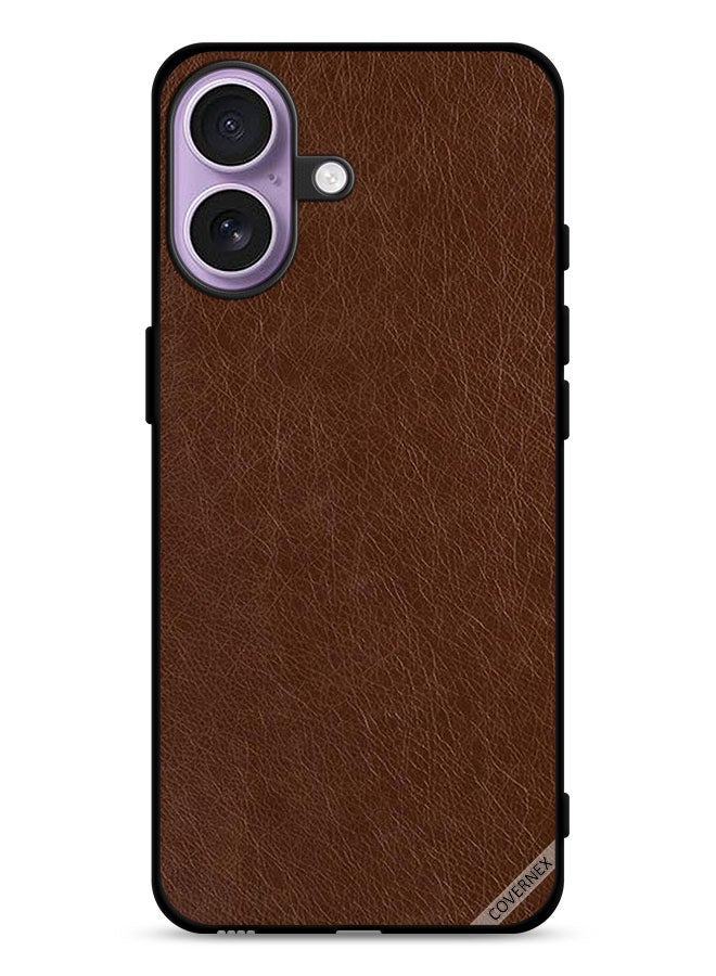 Covernex Apple iPhone 17 Protective Case Cover Leather Pattern - Image 1