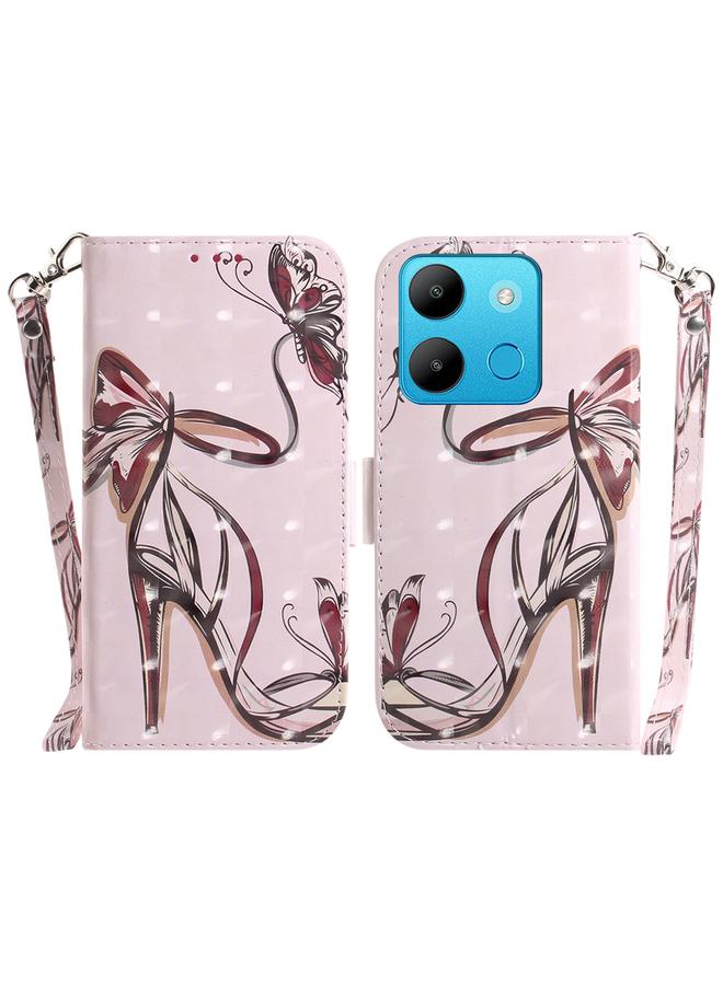 S-TOP Case For Infinix Smart 7 African 3D Colored Horizontal Flip Leather Phone Case - Image 1