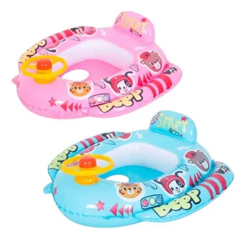 Jilani Kiddie Float 28 x 26 Inch for Ages 1–3 Years – Safe & Comfortable Inflatable Baby Swim Seat with Secure Fit, Durable Material, Perfect for Swimming Pool (1 Piece) - Image 1