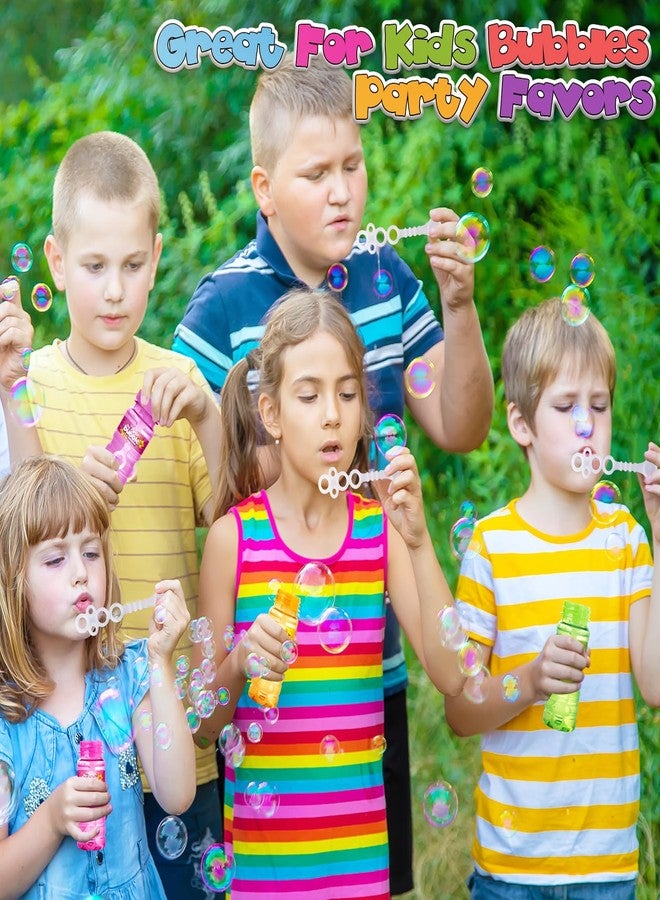 Shemira 24 Pack Bubble Bottles (4oz Bubbles Solution), Bubbles Party Favors for Kids, Bubbles Wand Bulk, Large Bubble Kit, Summer Outdoor Toys for Kids Toddlers, 6 Colors, Bubble Party Favor - Image 5