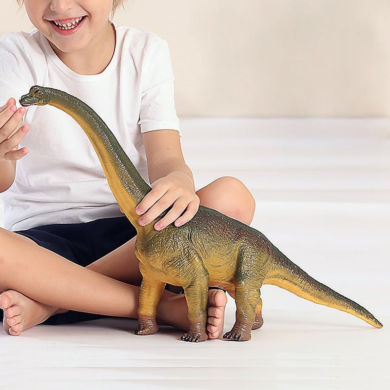 RECUR Jumbo Brachiosaurus Toys Large 205 Jurassic Toys Dinosaur Figure Toy Safe Odorless HandPainted Figurines for Kids Realistic Design Replica Ideal Collectors Gift Ages 3 - Image 3