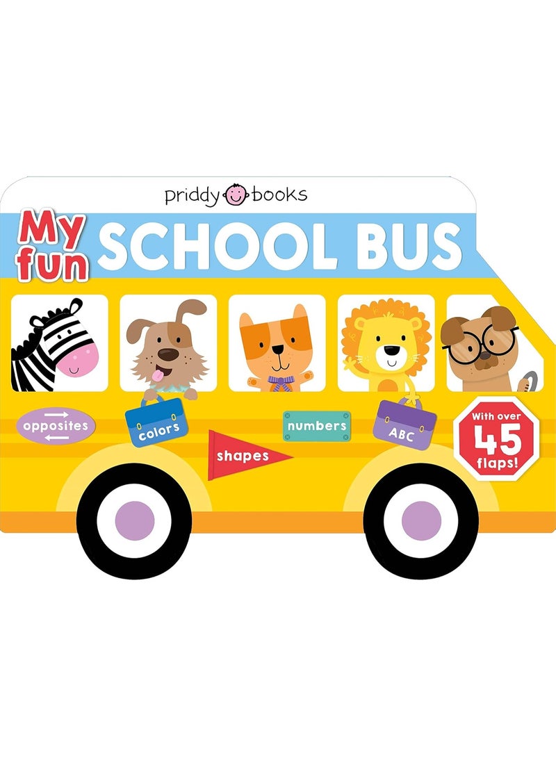My Fun School Bus Lift-The-Flap