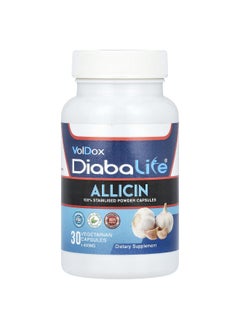 Allimax Allimax, VolDox, Diabalife®, Allicin, 30 Vegetarian Capsules  - Image 1
