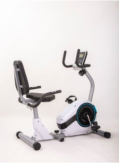 Horizontal Magnetic Control Recumbent Exercise Bike 8-Levels Resistance 100KG, White - pzsku/ZCEC3423590F2B7C5BA16Z/45/_/1697564080/50af1aba-976d-4864-840a-73b0e338fa3c