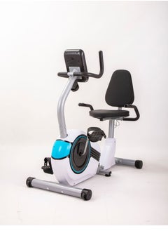 Horizontal Magnetic Control Recumbent Exercise Bike 8-Levels Resistance 100KG, White - pzsku/ZCEC3423590F2B7C5BA16Z/45/_/1697564081/36ee30ae-cc5d-4724-afad-0ed0776c4faa