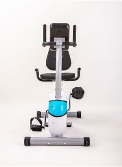 Horizontal Magnetic Control Recumbent Exercise Bike 8-Levels Resistance 100KG, White - pzsku/ZCEC3423590F2B7C5BA16Z/45/_/1697564081/c101b941-cd29-475f-891f-5735d2c8cddc