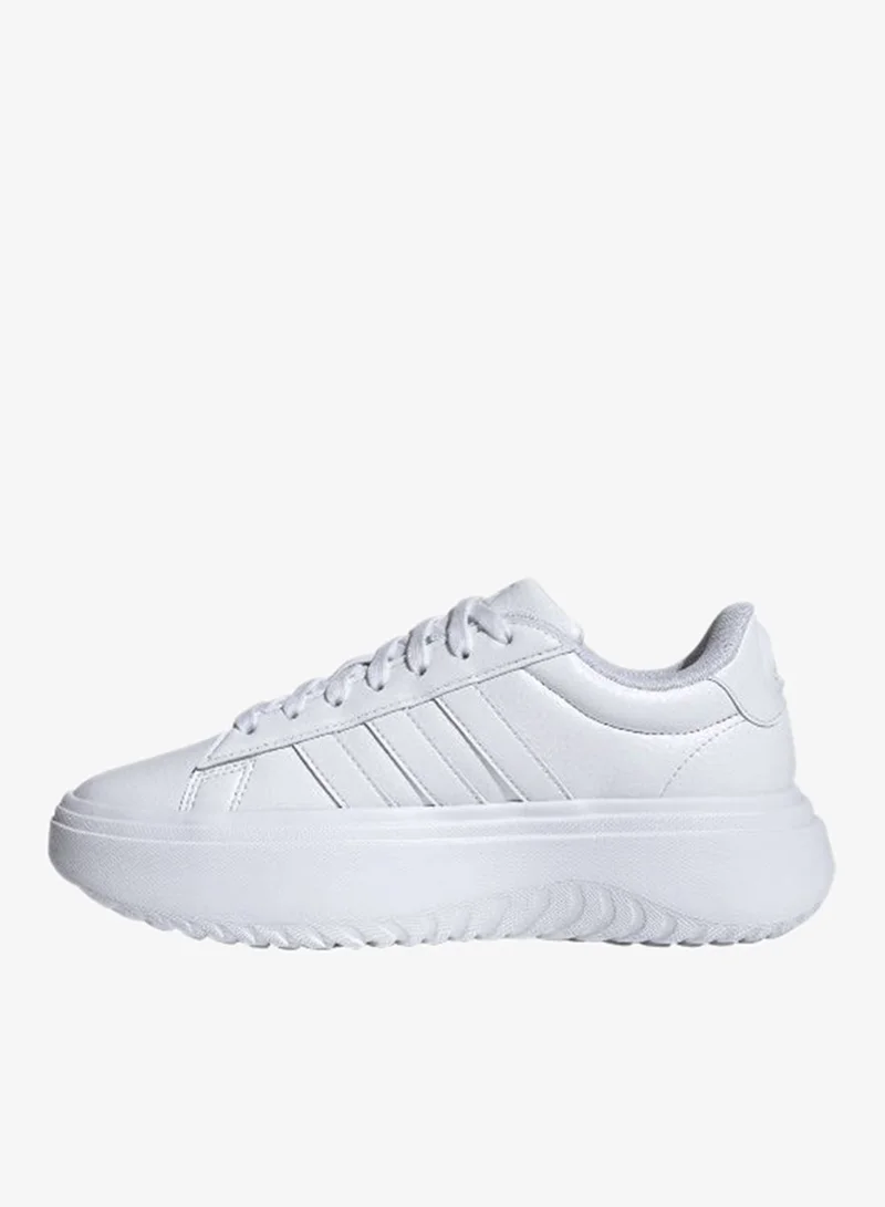 Adidas  Grand Court Platform White Sportwear Shoes 3 for Women | Best Price UAE