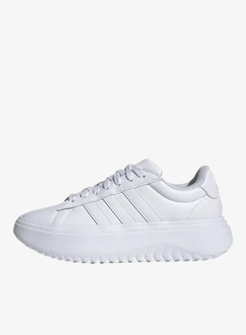 Adidas  Grand Court Platform White Sportwear Shoes 3 for Women | Best Price UAE
