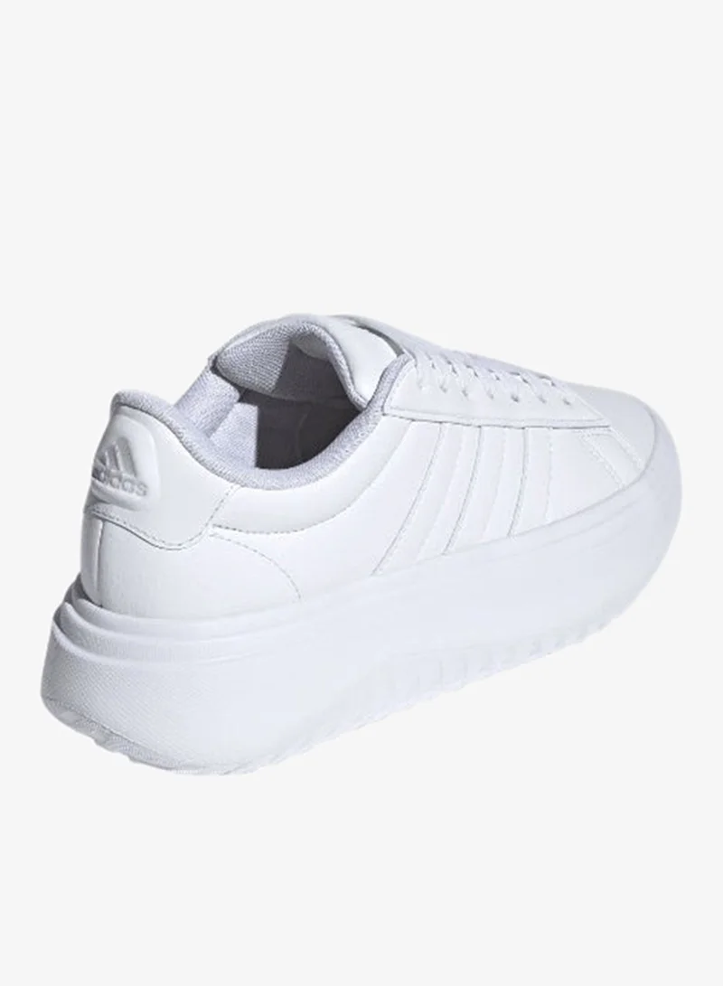 Adidas  Grand Court Platform White Sportwear Shoes 3 for Women | Best Price UAE