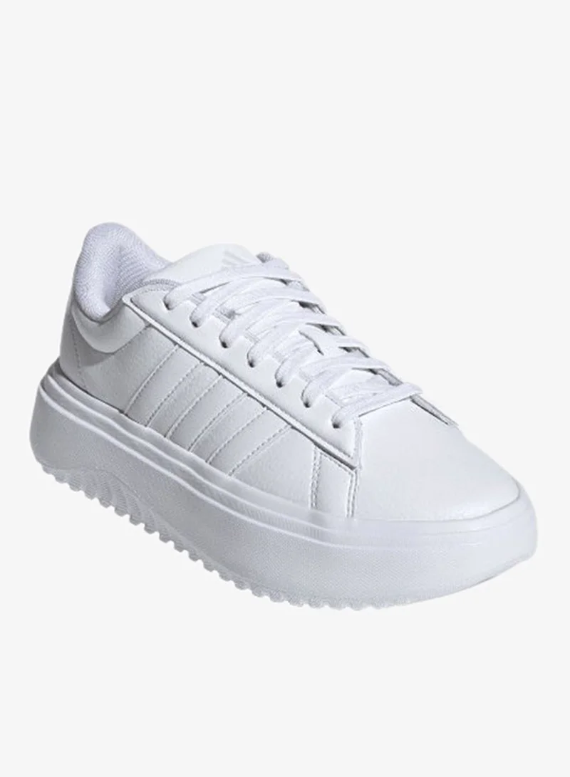 Adidas  Grand Court Platform White Sportwear Shoes 3 for Women | Best Price UAE