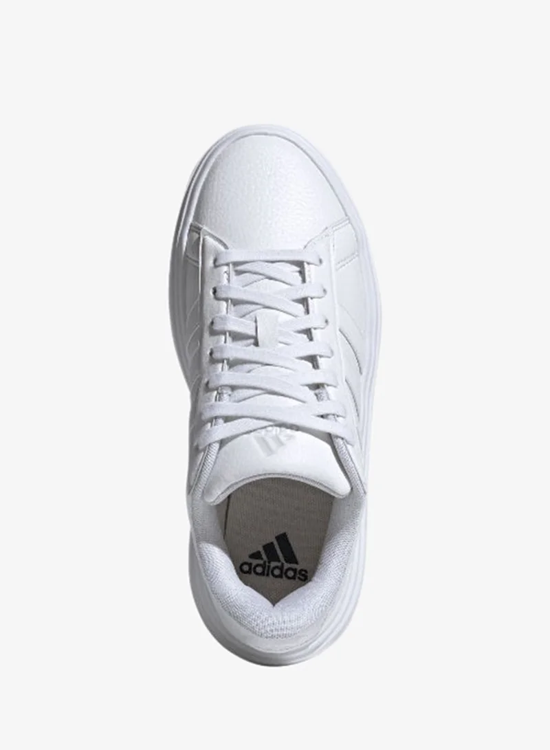 Adidas  Grand Court Platform White Sportwear Shoes 3 for Women | Best Price UAE