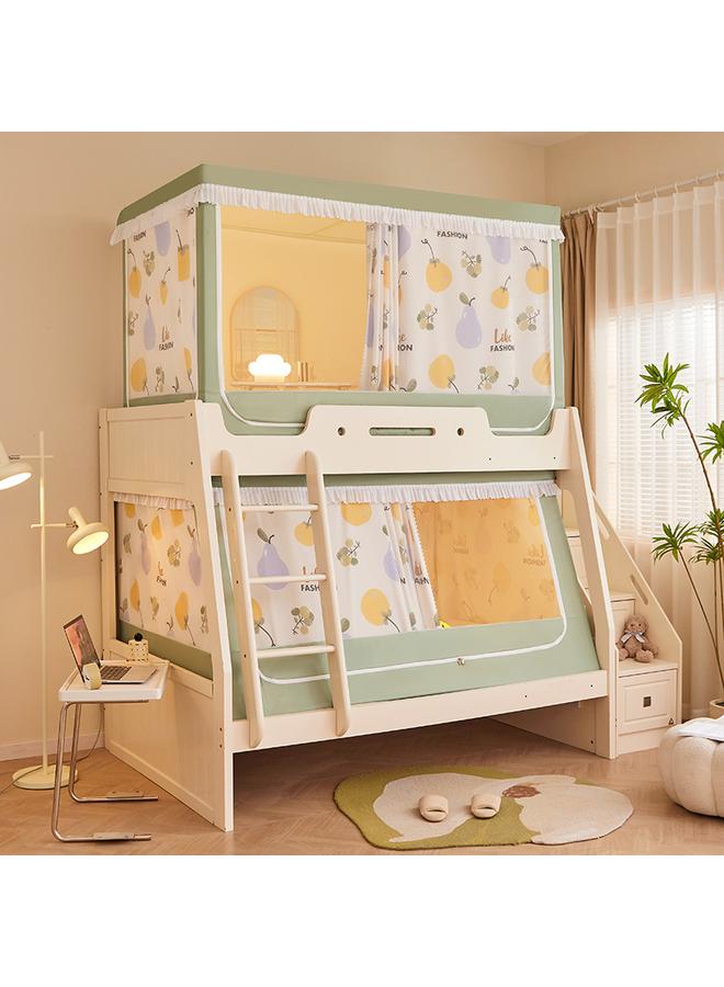 Bluejw Class A Maternal And Infant Grade Upper And Lower Bed Mosquito Net Bed Bed Mosquito Net Bookshelf Student Dormitory Shading Mosquito Net High Telescopic - Image 1