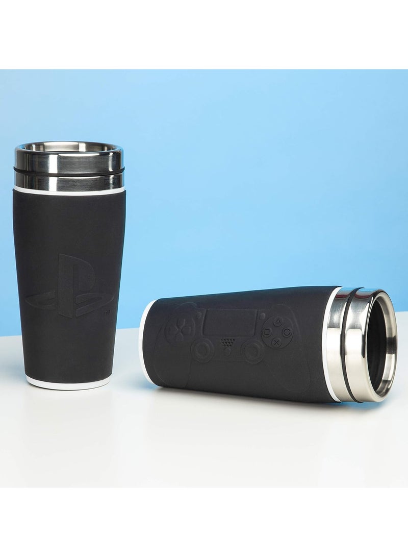 PALADONE PLAYSTATION CONTROLLER TRAVEL MUG - Image 3