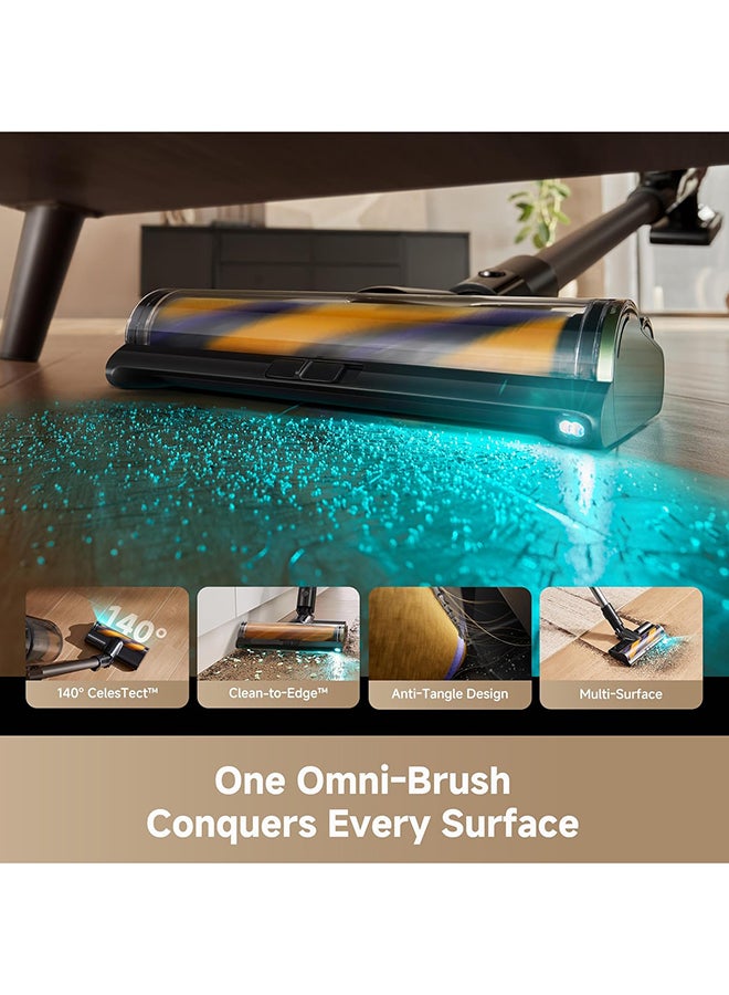 Dreame Cordless Stick Vacuum, Omni-Brush, 210 AW Suction, High-Speed Motor, 90min Maximum Run Time, 99.99%, HEPA H14 Filter, Dust Reveal Technology, 2 Year Warranty 540 W VRV57F black - Image 3
