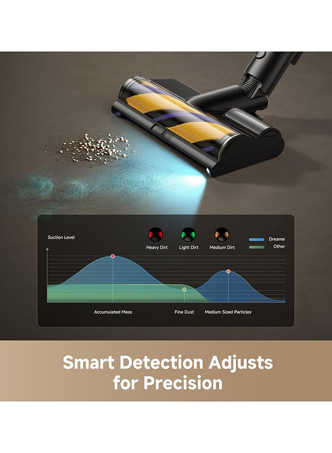 Dreame Cordless Stick Vacuum, Omni-Brush, 210 AW Suction, High-Speed Motor, 90min Maximum Run Time, 99.99%, HEPA H14 Filter, Dust Reveal Technology, 2 Year Warranty 540 W VRV57F black - Image 5
