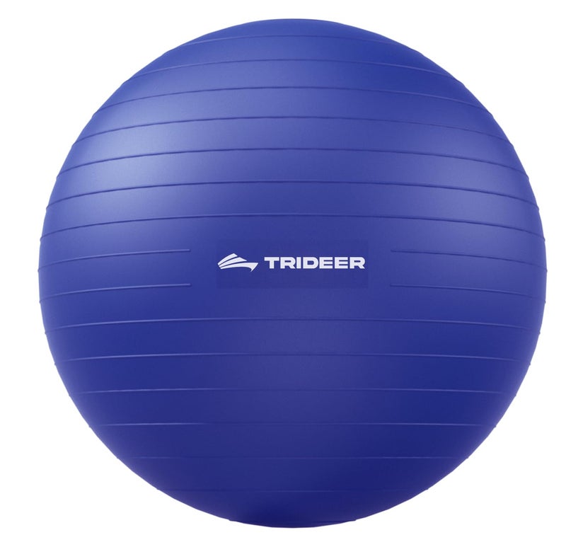 Trideer Yoga Ball for Exercise, Pregnancy & Birthing, 5 Sizes Exercise Ball for Physical Therapy, Stability, Fitness, Quick Pump Included - Image 1