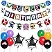Pirese Ninja Birthday Party Decorations Kit Japanese Ninja Birthday Banner Ninja Party Supplies Ninja Balloons Martial Arts Ninja Warrior Party Decor Mortal Kombat Theme - Image 3