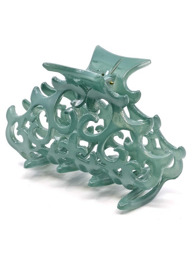 CAMILA Paris Cp2403 French Hair Clip For Women Large Green Antique Girls Hair Claw Clips Jaw Fashion Durable And Styling Hair Accessories For Women Made In France - Image 2