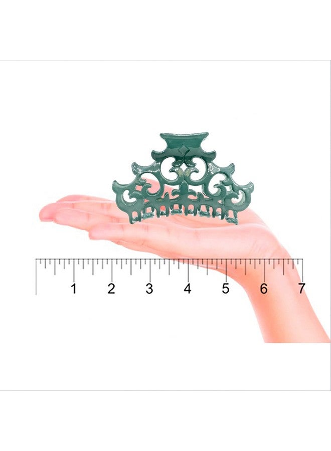 CAMILA Paris Cp2403 French Hair Clip For Women Large Green Antique Girls Hair Claw Clips Jaw Fashion Durable And Styling Hair Accessories For Women Made In France - Image 4