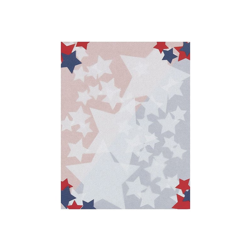 Great Papers! Stars Letterhead, 80 Count, 8.5"x11" (2014285)