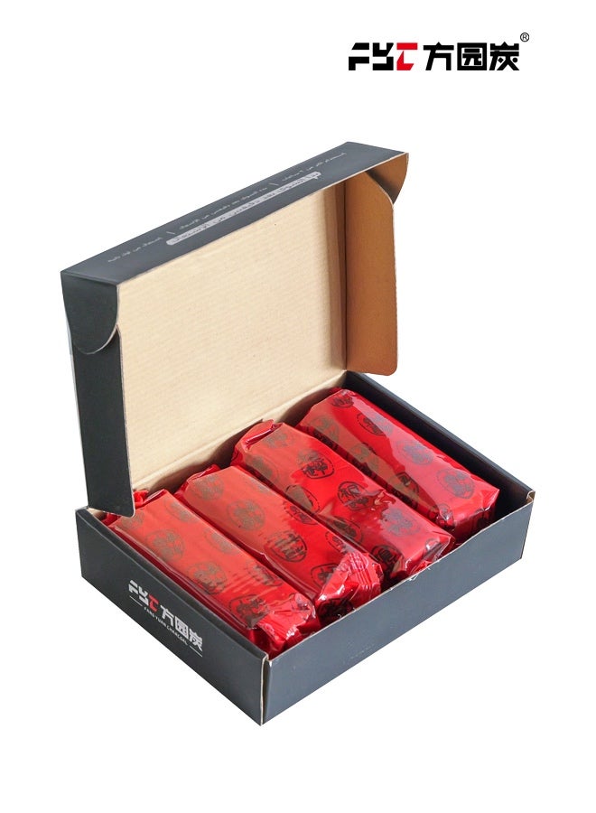 FYC 24-Piece Fast Lighting BBQ Charcoal Cubes – Smokeless Quick Ignition, High Heat, Perfect for Grilling, Tea Brewing, Camping & Heating - Image 3