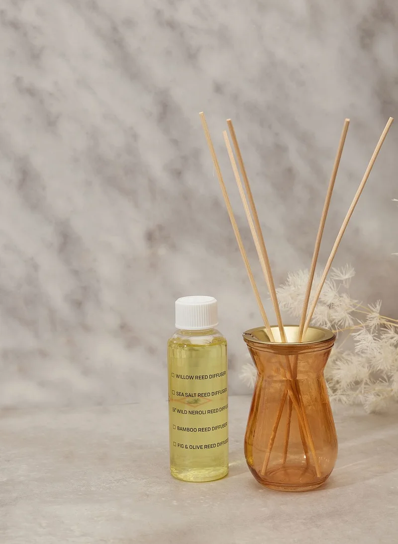 Paddywax Flora Bulb 4Fl Oz  Glass Diffuser Wild Neroli