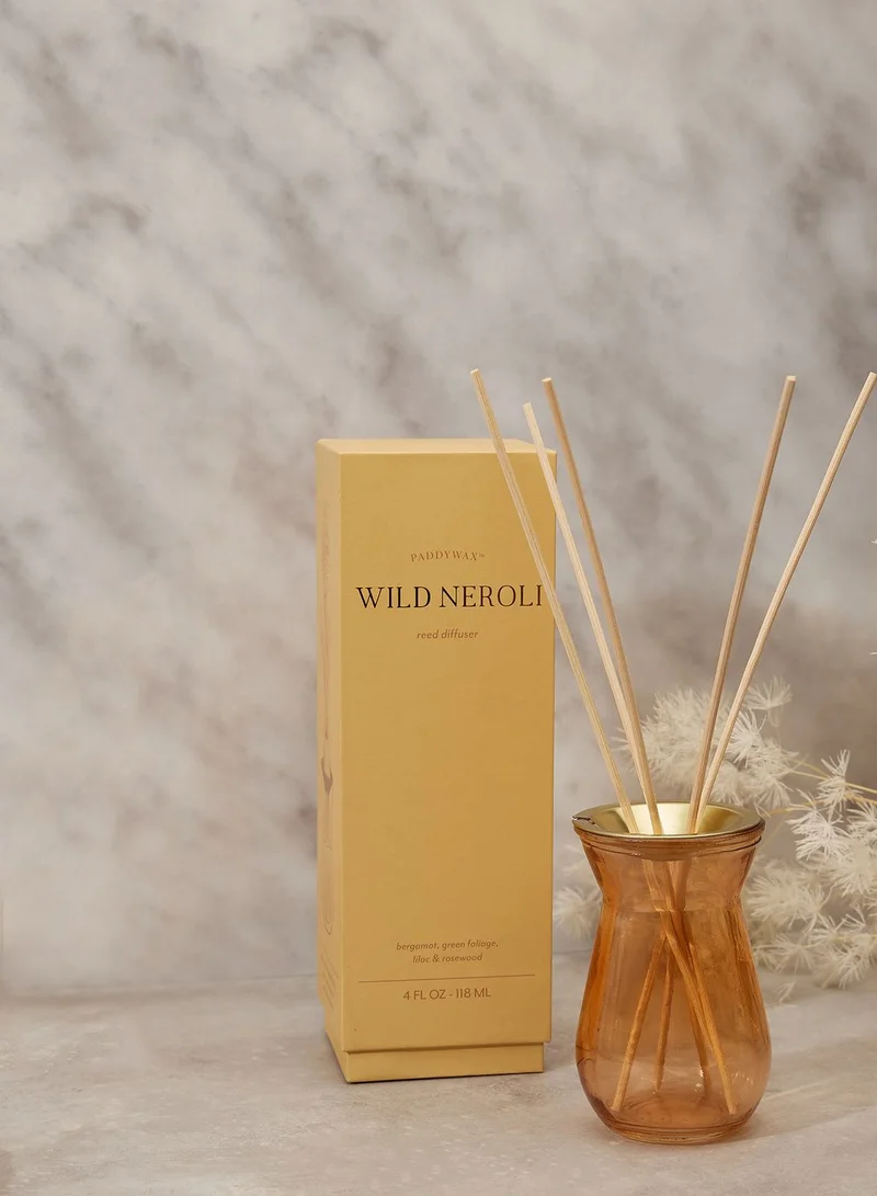 Paddywax Flora Bulb 4Fl Oz  Glass Diffuser Wild Neroli