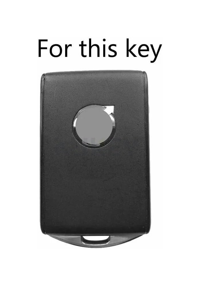 QASULER Silicone Car Key Case Cover for Volvo Models - Image 2