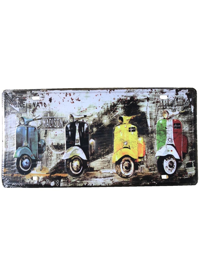 FFD 12pcs Wall Decorative Metal Plate 30x15cm - Image 3