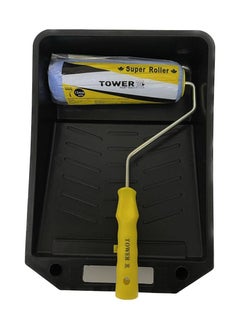 RACO TOWER 9” Paint Roller with 9” Paint Tray for DIY Wall Painting, High-Quality Professional Paint 2pc Tools Set  - Image 1