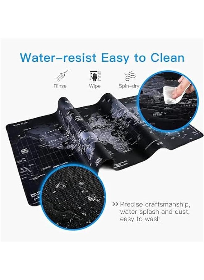 هوكور Toriseek Gaming Mouse Pad, Large Mouse Pad Size 900 x 400mm,Premium-Textured Non-Slip & Waterproof Computer Mousepad with Stitched Edges for Gaming, Office & Home  - Image 3