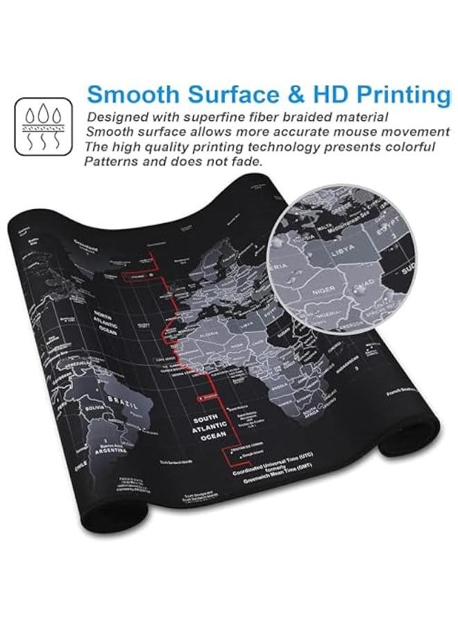 هوكور Toriseek Gaming Mouse Pad, Large Mouse Pad Size 900 x 400mm,Premium-Textured Non-Slip & Waterproof Computer Mousepad with Stitched Edges for Gaming, Office & Home  - Image 4