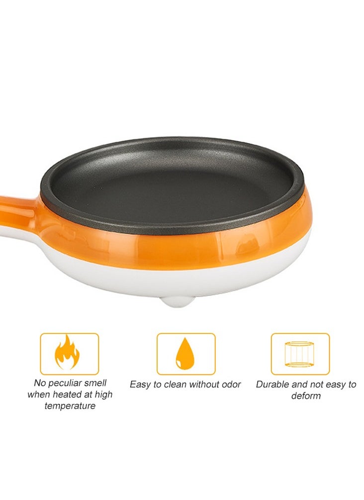 BORTONY - Egg Boiler 2 in 1 Automatic Egg Boiler Multi-Functional Electric Rapid Egg Cooker Non-Stick 7 Pcs Egg Steamer Roaster Omelette Frying Pan Single Layer Egg Boiler With Handle - Image 1