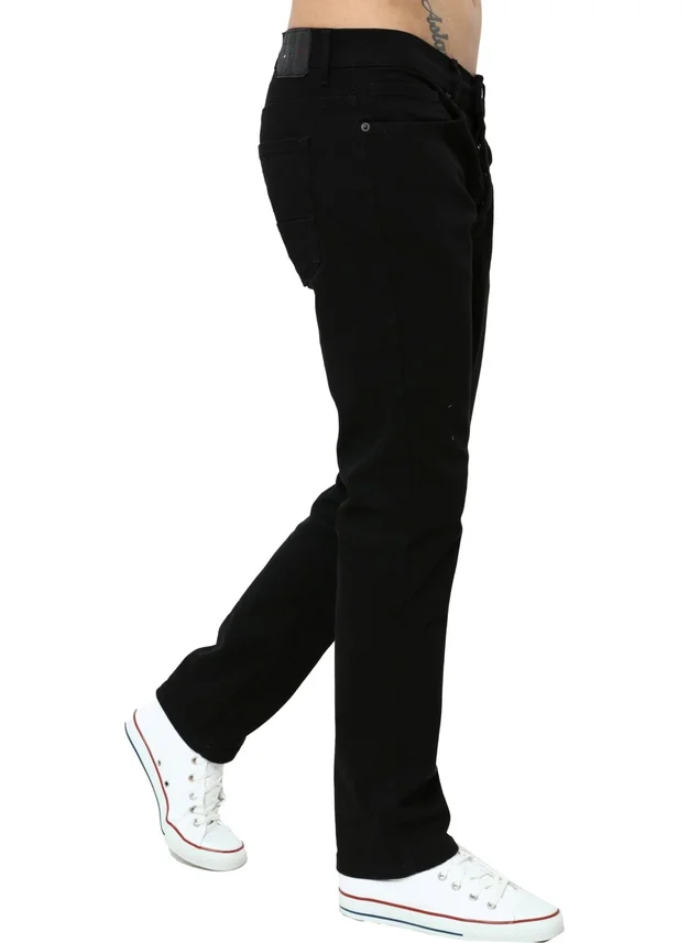 Cedy Denim Men's Yüksel Waist Wide Cut Piggy Leg Denim Trousers Regular Fit Jean C336