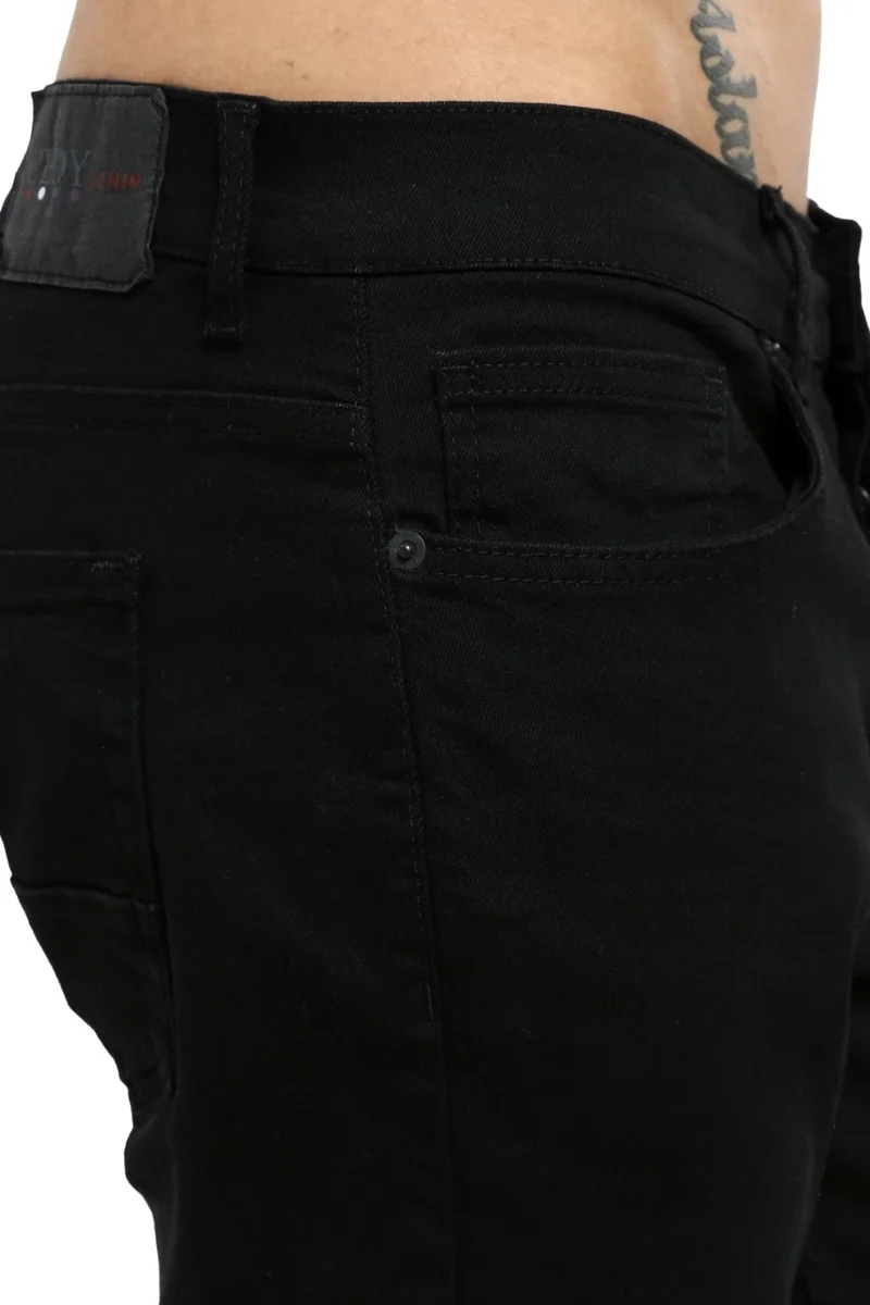 سيدي دينيم Men's Yüksel Waist Wide Cut Piggy Leg Denim Trousers Regular Fit Jean C336