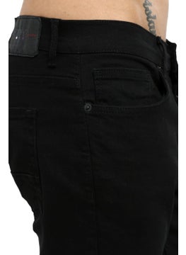 Cedy Denim Men's Yüksel Waist Wide Cut Piggy Leg Denim Trousers Regular Fit Jean C336  - Image 5