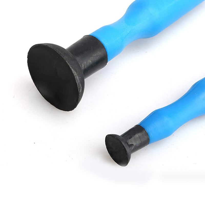 Valve Grinding Stick 2pcs Set Lapping Tool with Plastic Handle Engine Cylinder Maintenance Blue - Image 4