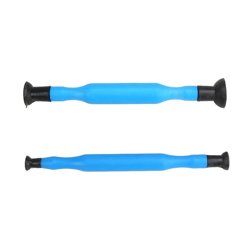 Valve Grinding Stick 2pcs Set Lapping Tool with Plastic Handle Engine Cylinder Maintenance Blue - Image 5